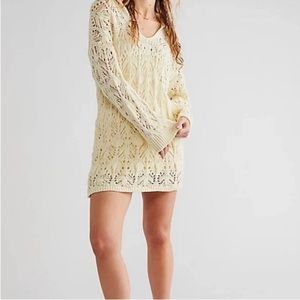 Free People Elton Mini Dress. NWOT